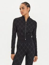 Hugo Bluzka 50518172 Czarny Regular Fit. Czarne bluzki Hugo, xl, bez wzorów, z syntetyku, bez kołnierzyka, bez ramiączek. Za 319.99 zł.
