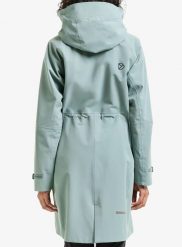 Parka przeciwdeszczowa damska Didriksons Ilma Parka 8. Niebieskie płaszcze Didriksons, l, bez wzorów, z materiału, klasyczne, bez kaptura. Za 951.49 zł.