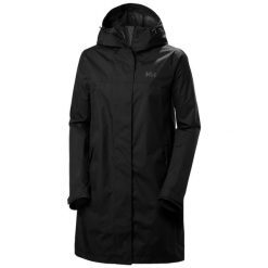 Damska kurtka wodoodporna Helly Hansen Vancouver. Czarne kurtki Helly Hansen, bez wzorów, bez kaptura. Za 622.00 zł.