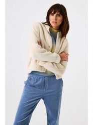 Garcia Kurtka przejściowa w kolorze beżowym rozmiar: L. Brązowe kurtki Garcia, l, bez wzorów, bez kaptura. Za 224.52 zł.