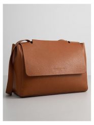 Maison héritage PARIS Skórzana torebka "Bage" w kolorze karmelowym - 35 x 26 x 16 cm rozmiar: onesize. Brązowe torebki klasyczne maison héritage PARIS, bez wzorów, z materiału, bez dodatków. Za 365.48 zł.