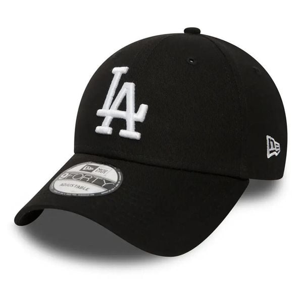 Czapka z daszkiem New Era MLB Los Angeles Dodgers. Czarne czapki z daszkiem New Era, bez wzorów, z poliesteru, eleganckie. Za 109.99 zł.