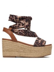 Liu Jo Espadryle Bali 03 SA6087 TX133 Brązowy. Brązowe espadryle Liu Jo, bez wzorów, z materiału, bez obcasa. Za 469.99 zł.