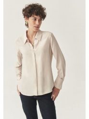 TATUUM Koszula w kolorze beżowym rozmiar: 40. Brązowe koszule Tatuum, bez wzorów, z wiskozy, bez kołnierzyka, bez ramiączek. Za 177.94 zł.