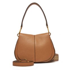 Torebka Gianni Chiarini. Brązowe torebki klasyczne Gianni Chiarini, bez wzorów, klasyczne, bez dodatków. Za 1,059.00 zł.