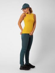 LaMunt Top funkcyjny "Maria" w kolorze żółtym rozmiar: 34. Żółte topy LaMunt, bez wzorów, z materiału, bez kołnierzyka, bez ramiączek. Za 130.99 zł.