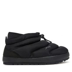 Śniegowce Puma. Czarne śniegowce Puma, bez wzorów, bez zapięcia. Za 279.99 zł.