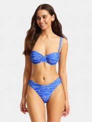 Seafolly Góra od bikini Set Sail 31470 Niebieski. Niebieskie bikini Seafolly, bez wzorów, z syntetyku. Za 219.99 zł.