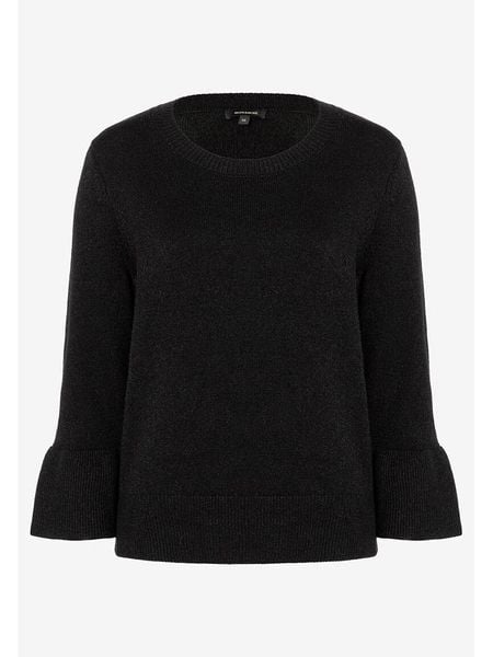 More & More Sweter w kolorze czarnym rozmiar: 36. Czarne swetry More & More, s, bez wzorów, z wiskozy, klasyczne, bez ramiączek. Za 86.99 zł.
