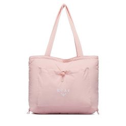 Torebka Roxy. Czerwone shopper bag Roxy, bez wzorów, bez dodatków. Za 69.99 zł.