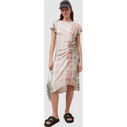 AllSaints sukienka midi prosta. Sukienki AllSaints, na co dzień, bez wzorów, z dzianiny, bez kołnierzyka, bez ramiączek, midi. W wyprzedaży za 572.99 zł.