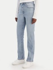 Calvin Klein Jeans Jeansy LV047E612G Niebieski Straight Fit. Niebieskie jeansy Calvin Klein Jeans, bez wzorów, z bawełny. Za 409.99 zł.