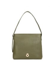Nobo Torebka BAGU010-K009 Khaki. Brązowe torebki klasyczne NOBO, bez wzorów, ze skóry, bez dodatków. Za 99.99 zł.