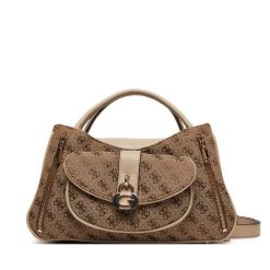 Torebka Guess. Brązowe torebki klasyczne Guess, z aplikacjami, klasyczne, bez dodatków. Za 749.99 zł.