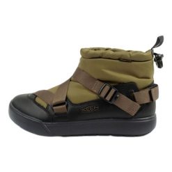 Buty śniegowce Keen Hoodzerra Wp 1026673 zielone. Zielone śniegowce bez wzorów, z gumy, bez zapięcia. Za 692.27 zł.