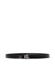 LAUREN RALPH LAUREN Pasek 412P18556001 Czarny. Czarne paski Lauren Ralph Lauren, bez wzorów, ze skóry. Za 469.99 zł.