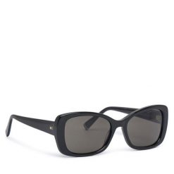 Okulary przeciwsłoneczne Tommy Hilfiger. Czarne okulary przeciwsłoneczne Tommy Hilfiger, bez wzorów. Za 459.99 zł.