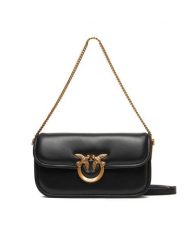 PINKO Torebka Love Box Baguette Al 25-26 PLTT 105083 A26L Czarny. Czarne torebki klasyczne Pinko, bez wzorów, ze skóry, bez dodatków. Za 1,319.00 zł.