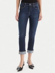 Liu Jo Jeansy UF5006 D4797 78927 Granatowy Slim Fit. Niebieskie jeansy Liu Jo, bez wzorów, z bawełny. Za 719.99 zł.