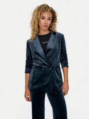 ONLY Marynarka Astrid 15335850 Granatowy Slim Fit. Niebieskie marynarki i żakiety ONLY, bez wzorów, z syntetyku, bez ramiączek. Za 89.99 zł.