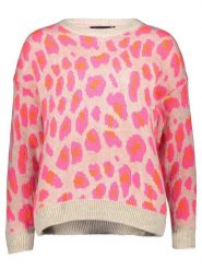 Sublevel Sweter w kolorze beżowo-różowym rozmiar: L/XL. Brązowe swetry Sublevel, l, bez wzorów, ze splotem, bez ramiączek. Za 114.95 zł.