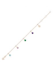 OR Carats Złota bransoletka z kamieniami szlachetnymi rozmiar: onesize. Żółte bransoletki OR Carats, z ametystem, złote. Za 1,217.99 zł.