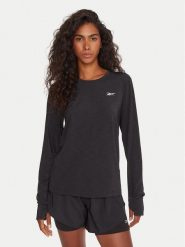 Reebok Koszulka techniczna RK25184CCW Czarny Slim Fit. Czarne t-shirty sportowe Reebok, xs, bez wzorów, z syntetyku, bez ramiączek, do biegania. Za 199.99 zł.