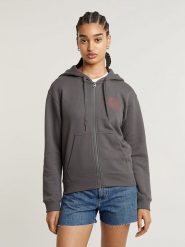 G-Star Bluza w kolorze antracytowym rozmiar: M. Czarne bluzy G-Star, m, bez wzorów, retro, bez ramiączek, bez kaptura. Za 184.89 zł.