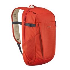 Plecak turystyczny Quechua Arpenaz NH100 20 litrów. Zielone plecaki QUECHUA, bez wzorów, duże, bez dodatków. Za 59.99 zł.