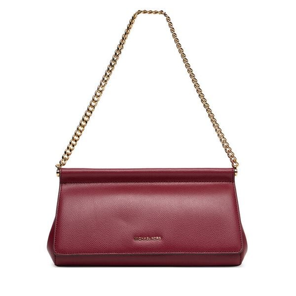 Torebka MICHAEL Michael Kors. Czerwone kopertówki MICHAEL Michael Kors, bez wzorów, wizytowe, bez dodatków. Za 679.99 zł.