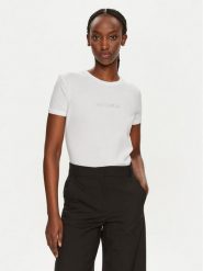 MAX&Co. T-Shirt Logotee 2428976014200 Biały Regular Fit. Białe t-shirty MAX&Co., l, bez wzorów, z bawełny, bez kołnierzyka, bez ramiączek. Za 179.99 zł.
