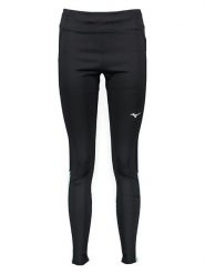 Mizuno Legginsy funkcyjne "Warmalite" w kolorze czarno-turkusowym rozmiar: L. Czarne legginsy Mizuno, bez wzorów, sportowe. Za 122.96 zł.