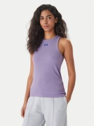 HUGO Top Easy 50508857 Fioletowy Slim Fit. Fioletowe topy Hugo, xxl, bez wzorów, z bawełny, bez kołnierzyka, bez ramiączek. Za 199.99 zł.