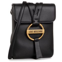 Torebka LOVE MOSCHINO. Czarne listonoszki Love Moschino, bez wzorów, bez dodatków. Za 839.99 zł.