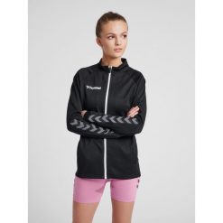 Bluza do piłki nożnej damska Hummel demi-zip hml AUTHENTIC. Czerwone bluzy Hummel, l, bez wzorów, bez kaptura, do piłki nożnej. W wyprzedaży za 148.50 zł.