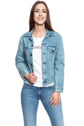 LEVI’S JAPAN BOYFRIEND TRUCKER JACKET DAMSKA KURTKA JEANSOWA JEANS DŻINSOWA BLUE 275500018. Niebieskie kurtki Levi's, s, bez wzorów, z jeansu, bez kaptura. Za 269.99 zł.