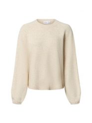 Vila sweter z dzianiny - VISapna Kobiety beżowy, M. Brązowe swetry Vila, m, bez wzorów, z dzianiny, bez ramiączek. Za 139.95 zł.