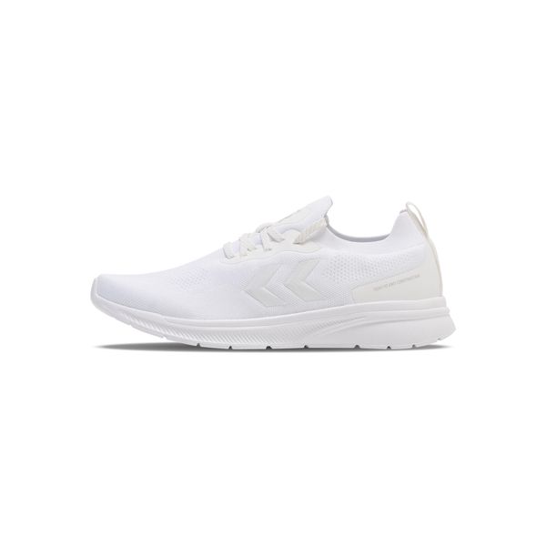 Buty do treningu biegowego Hummel Reach TR Fit. Białe buty sportowe lifestyle Hummel, bez wzorów, bez zapięcia, na fitness i siłownię. Za 270.00 zł.