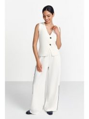 Rich & Royal Kardigan w kolorze kremowym rozmiar: XL. Brązowe swetry Rich & Royal, xl, bez wzorów, bez ramiączek. Za 242.13 zł.