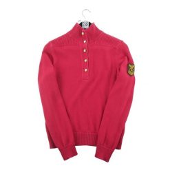 Czerwona damska sweter. Czerwone swetry Ralph Lauren, l, bez wzorów, sportowe, bez ramiączek. Za 102.20 zł.