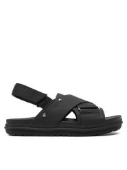 EMU Australia Sandały Lyrebird 2.0 W13068 Czarny. Czarne sandały Emu Australia, bez wzorów, ze skóry, bez obcasa, na płaskiej podeszwie, bez zapięcia. Za 259.99 zł.