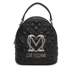 Plecak LOVE MOSCHINO. Czarne plecaki Love Moschino, bez wzorów, bez dodatków. Za 909.99 zł.