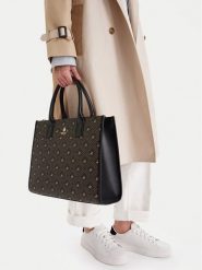 Beverly Hills Polo Club Torebka CEO-BHPC-S-003-07 Czarny. Czarne torebki klasyczne Beverly Hills Polo Club, bez wzorów, z materiału, bez dodatków. Za 299.99 zł.