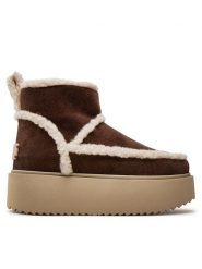 Inuikii Śniegowce Classic Low 75204-150 Brązowy. Brązowe śniegowce Inuikii, bez wzorów, ze skóry, bez zapięcia. Za 1,299.00 zł.