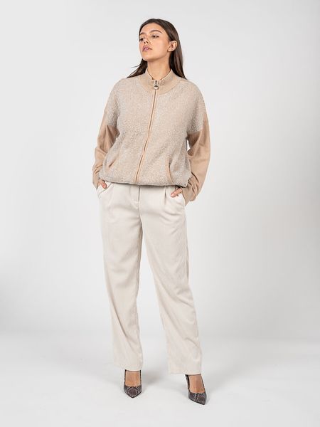 Liu Jo Bluza | TF2198 MA55L | Kobieta | Beżowy. Brązowe bluzy Liu Jo, l, bez wzorów, z poliamidu, eleganckie, bez ramiączek, bez kaptura. W wyprzedaży za 369.00 zł.