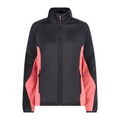 Damski polar CMP. Szare bluzy z polaru CMP, bez wzorów, z polaru, trekkingowe. Za 356.00 zł.
