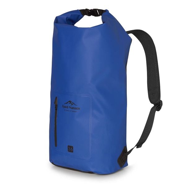 Wodoszczelny plecak Fjord Nansen Adventure Backpack 36 L. Niebieskie plecaki Fjord Nansen, bez wzorów, bez dodatków. Za 179.99 zł.