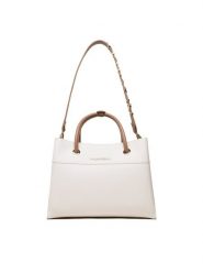 Valentino Torebka Alexia VBS5A802 Biały. Białe torebki klasyczne Valentino, bez wzorów, ze skóry, bez dodatków. Za 449.99 zł.