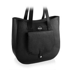 Shopperka skórzana BETLEWSKI TWB-DOL-40-CZAR czarna. Czarne torebki klasyczne Betlewski, bez wzorów, ze skóry, do ręki, duże, bez dodatków. Za 479.00 zł.