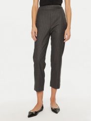 Maryley Spodnie materiałowe 24IB616/M11 Szary Regular Fit. Szare spodnie materiałowe Maryley, bez wzorów, z materiału. Za 179.99 zł.